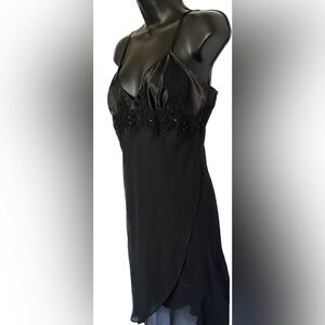 COPY - LVR BLK slip over Wireless Nightgown, M *P1094